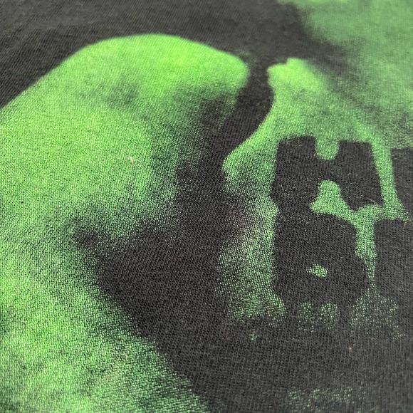 Heavy Cotton 3XL Black Green Graphic Band T-Shirt Hulk Blood Dimebag Darrell Y2K - Picture 9 of 10